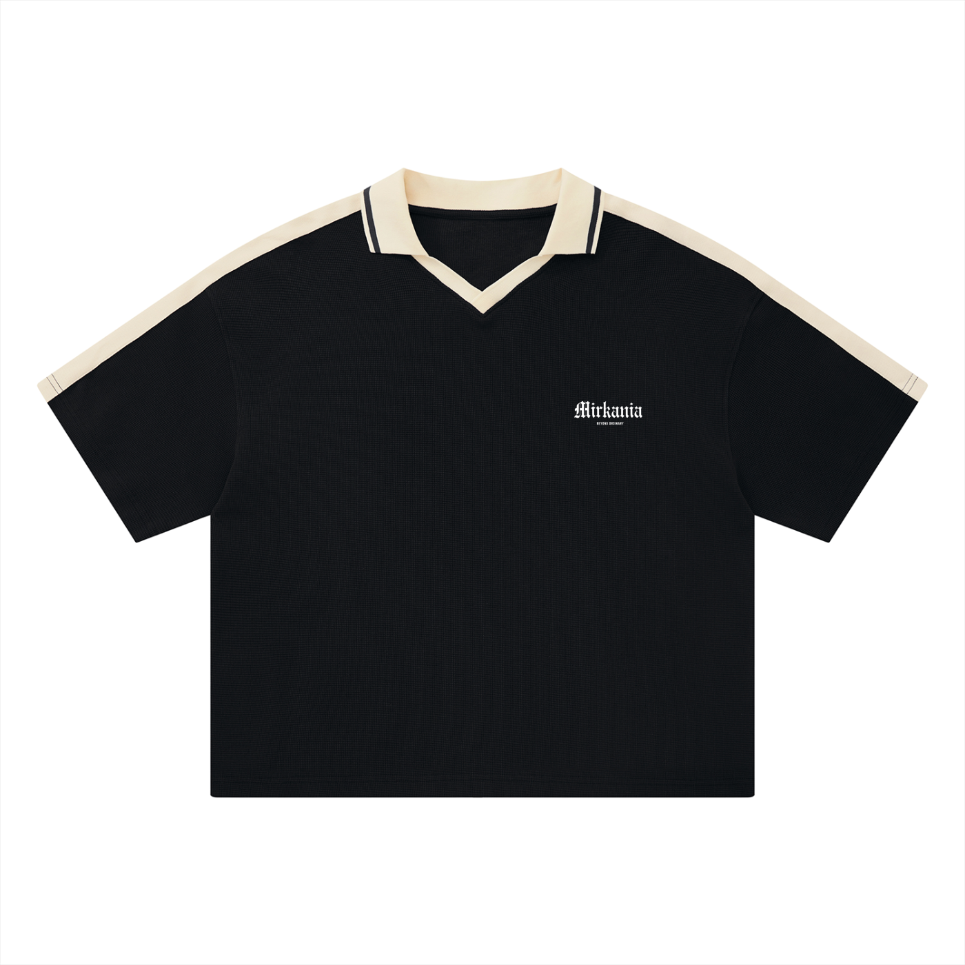 Unisex Color Block Polo Shirt