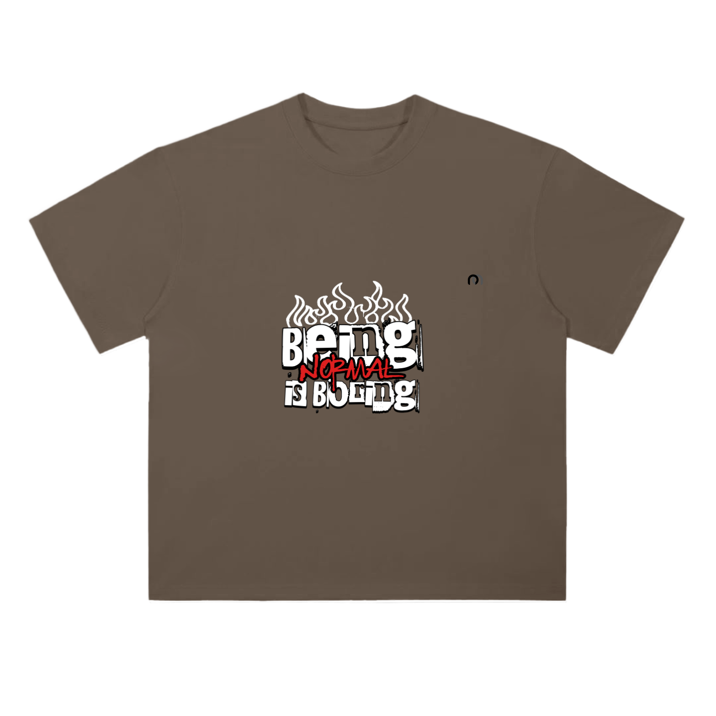 Heavyweight Drop Shoulder Cotton T-Shirt