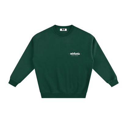 ODMPOD fleeced sweatshirt, cozy long-sleeve pullover with soft fleece lining, perfect for casual wear and added warmth.