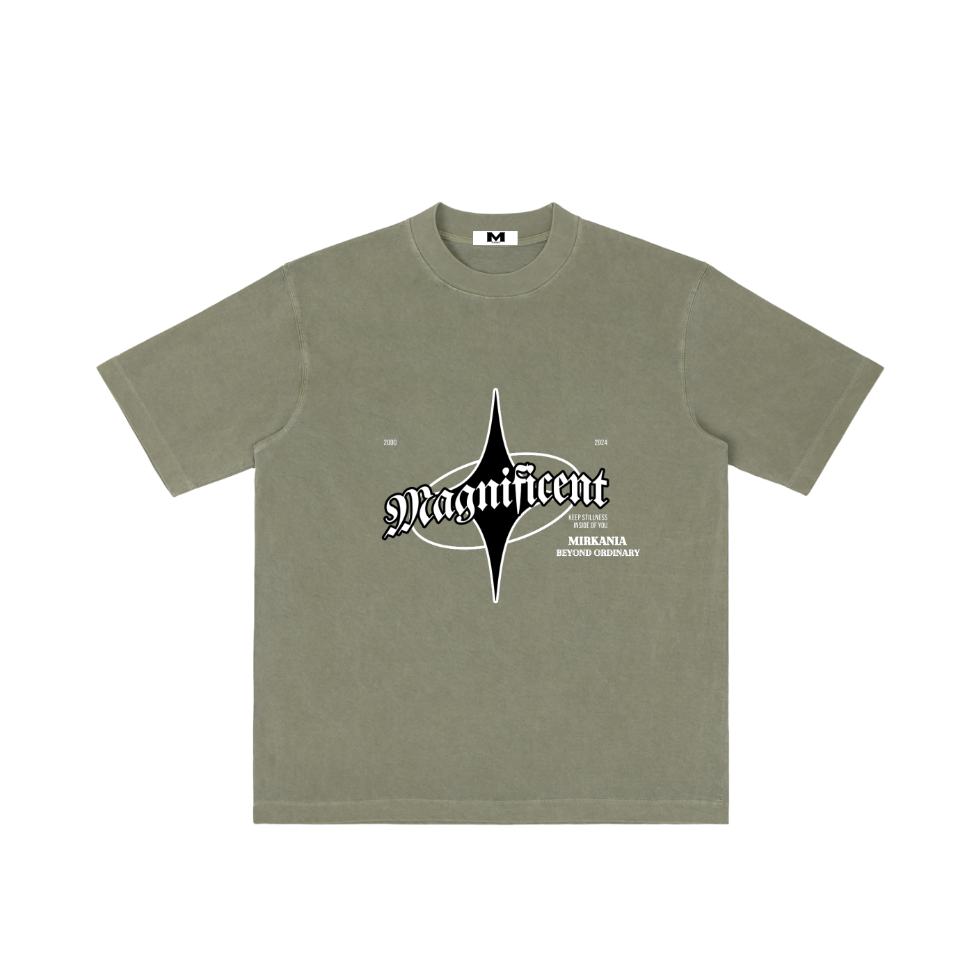 Vintage Wash Drop Shoulder T-shirt
