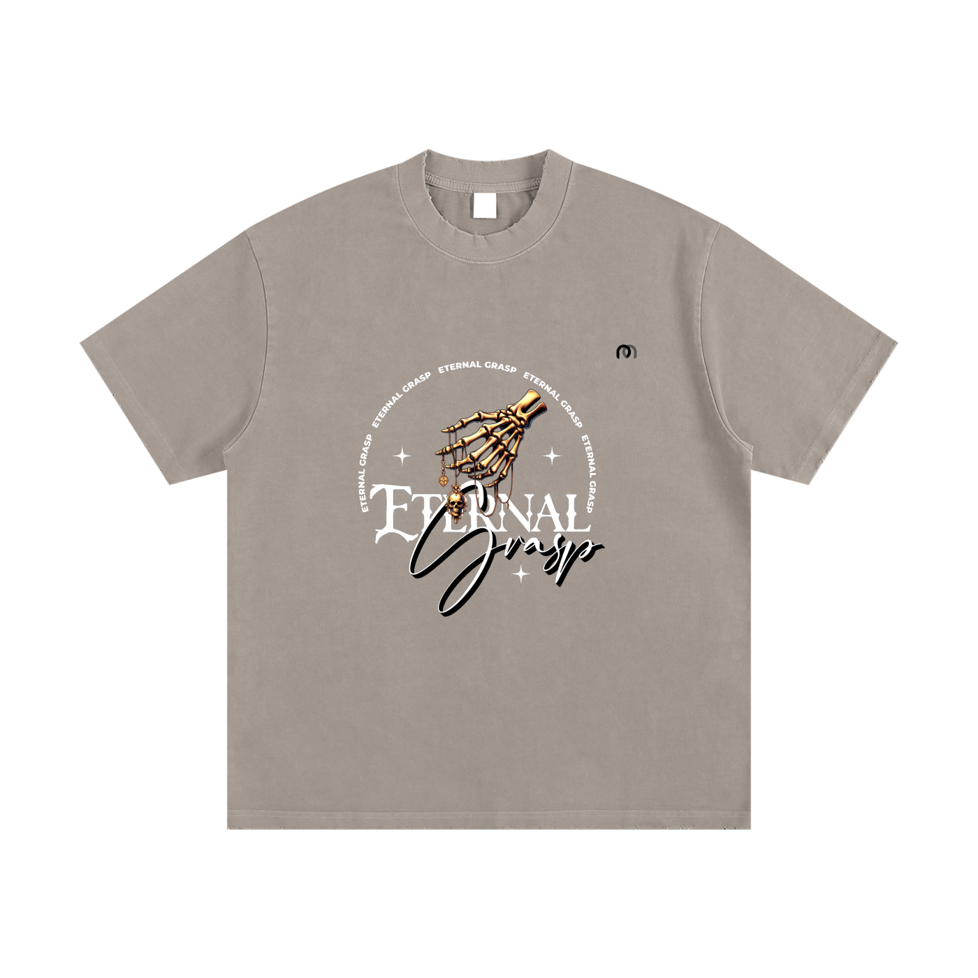 Heavyweight Vintage Washed Frayed T-Shirt
