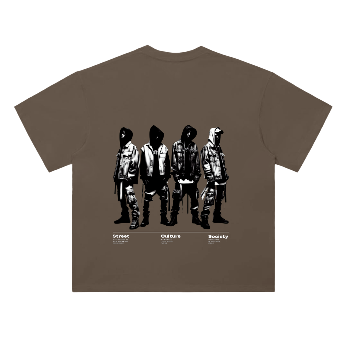 Heavyweight Drop Shoulder Cotton T-Shirt