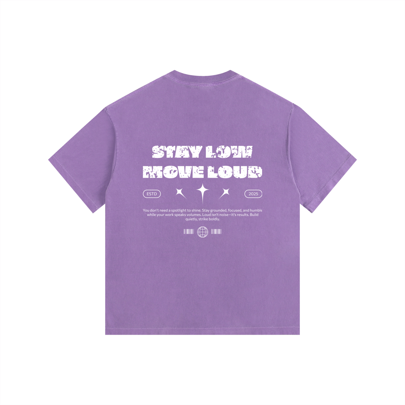 Vintage Washed Oversized Cotton T-Shirt