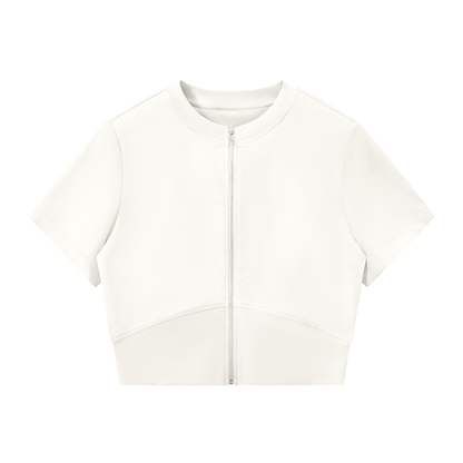 Women’s Paneling Full Zip T-Shirt