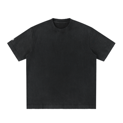 Heavyweight Vintage Washed Frayed T-Shirt