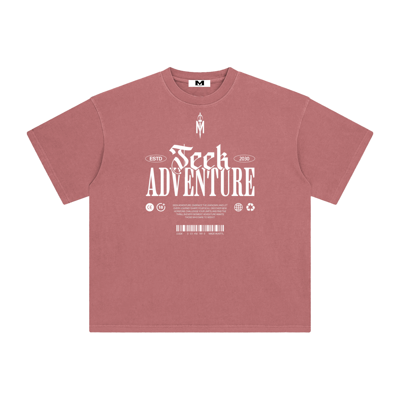Enzyme Washed T-Shirt