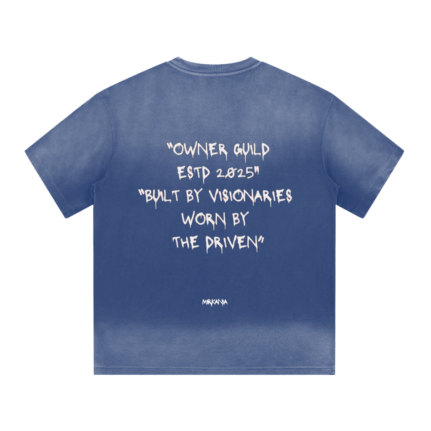 ODMPOD "I" Shape Gradient Washed T-Shirt featuring a colorful gradient design on a casual cotton t-shirt.