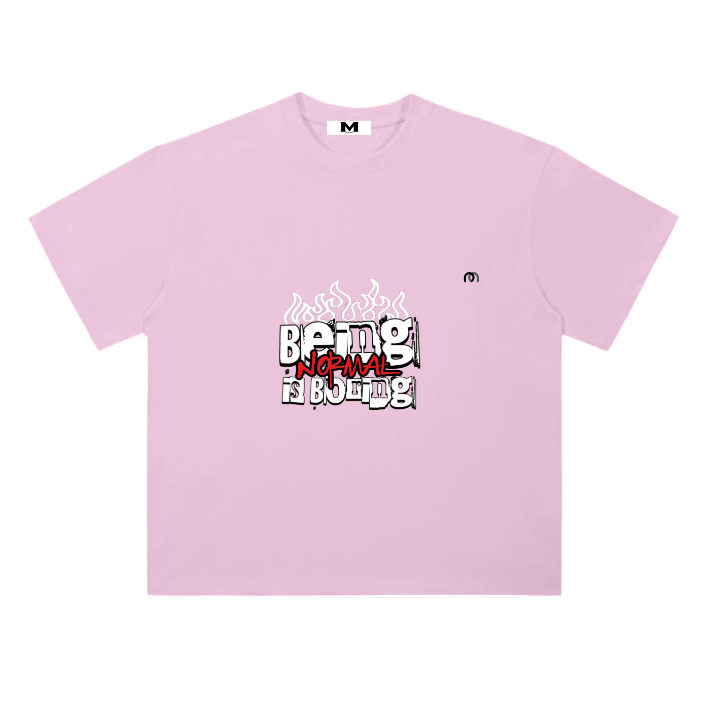 Heavyweight Drop Shoulder Cotton T-Shirt