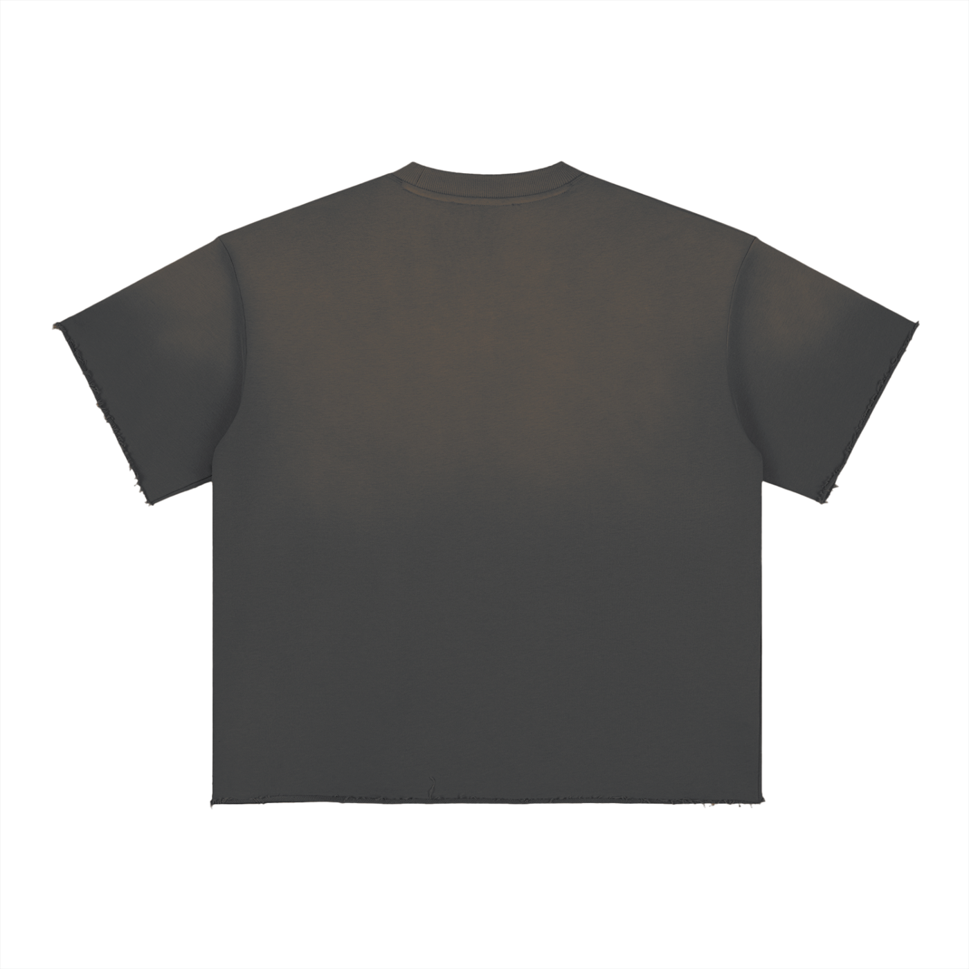 Sun Fade Raw Edge T-Shirt