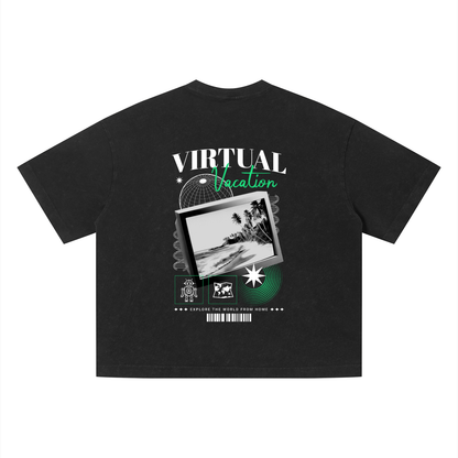 Unisex Vintage Wash Boxy T-Shirt