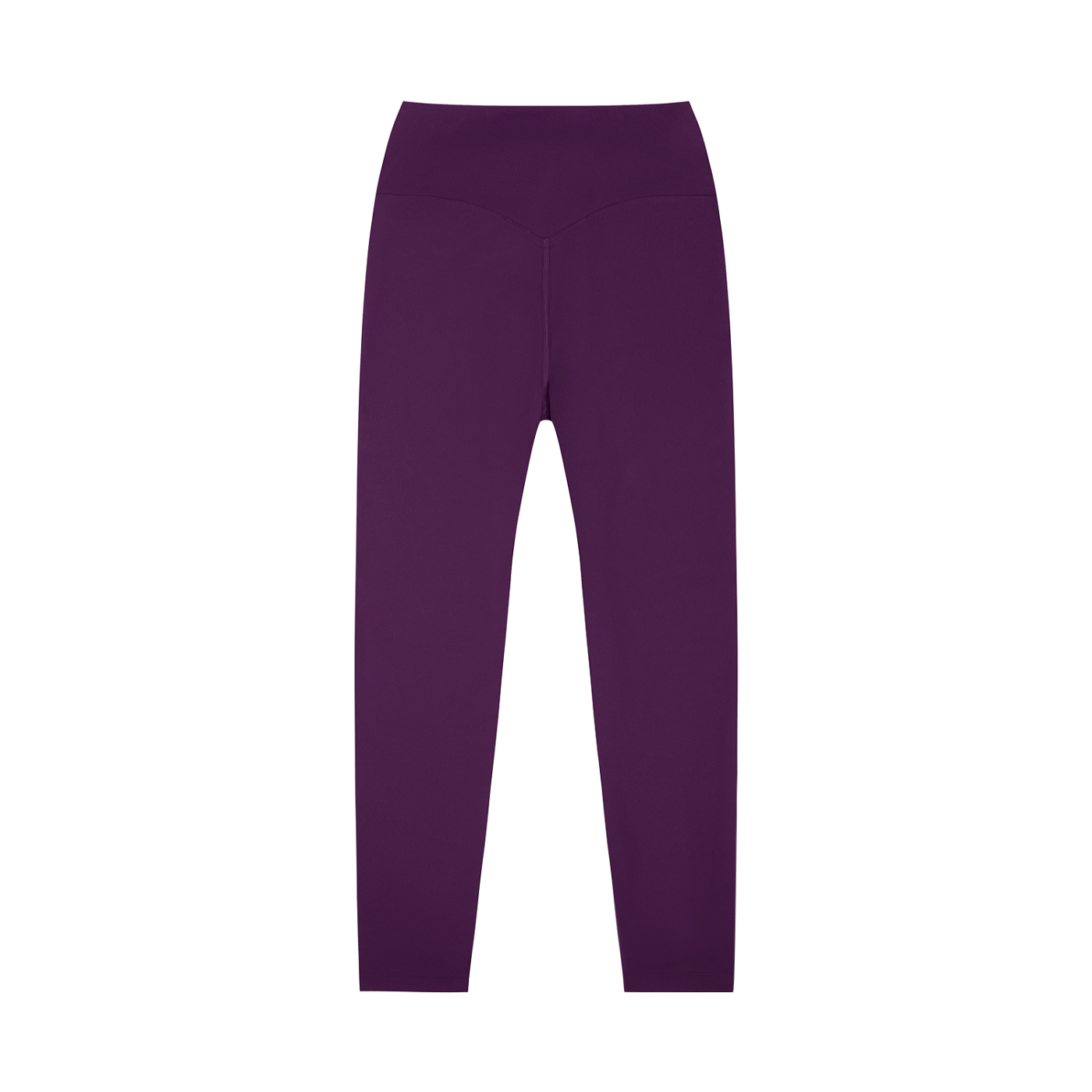 High-waisted ODMPOD yoga leggings in black, stretchy fabric with a comfortable fit, shown on a model standing in a gym setting.