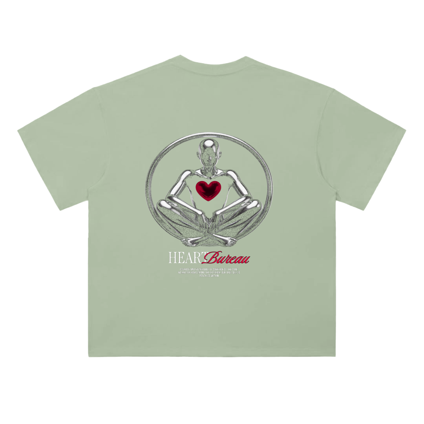 Heavyweight Drop Shoulder Cotton T-Shirt