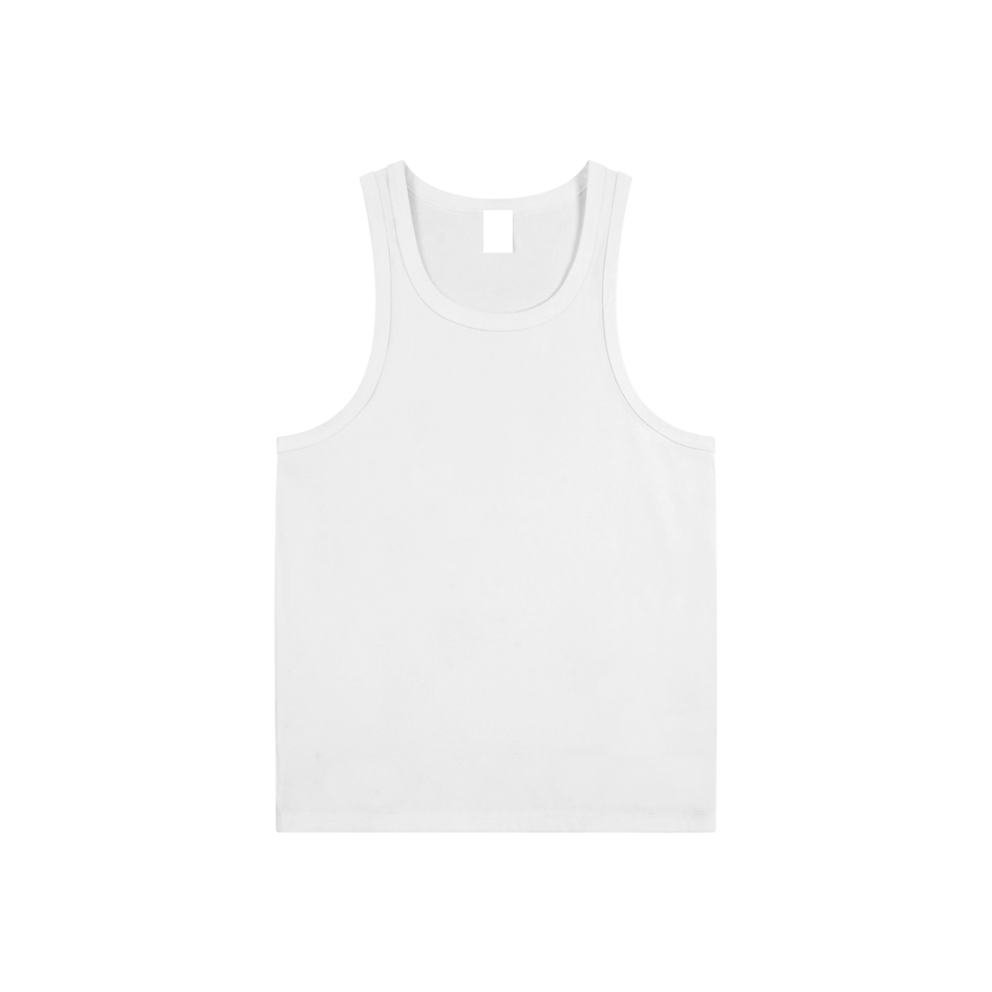 ODMPOD Essential Performance Tank Top, lightweight sleeveless athletic shirt with breathable fabric and fitted design.