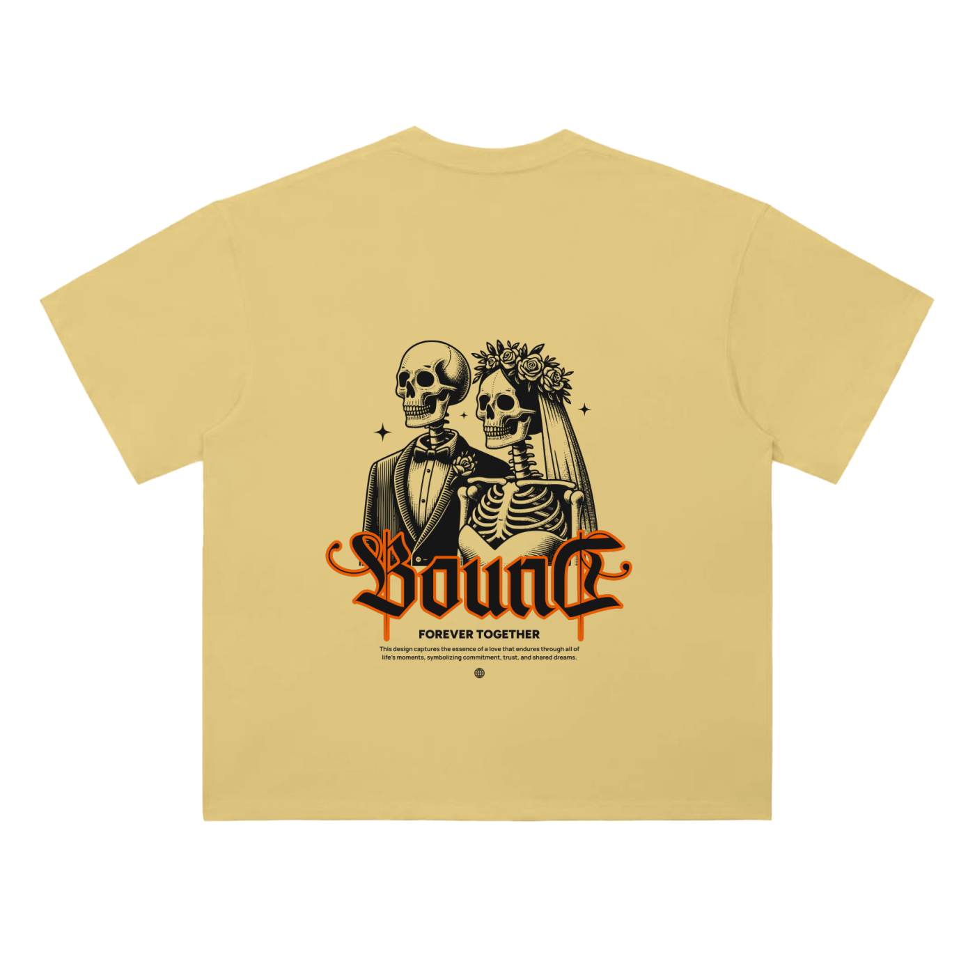 Heavyweight Drop Shoulder Cotton T-Shirt