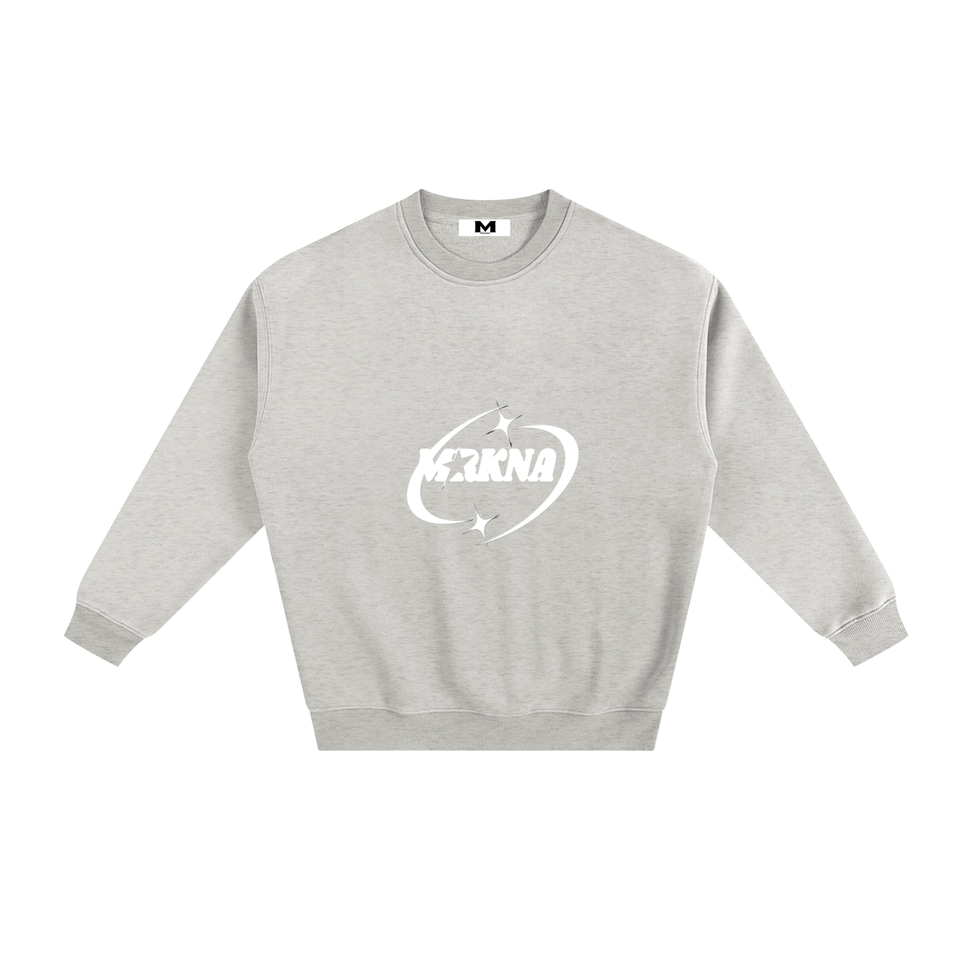 ODMPOD fleeced sweatshirt showing a cozy, soft fabric with a relaxed fit, ideal for comfortable casual wear.