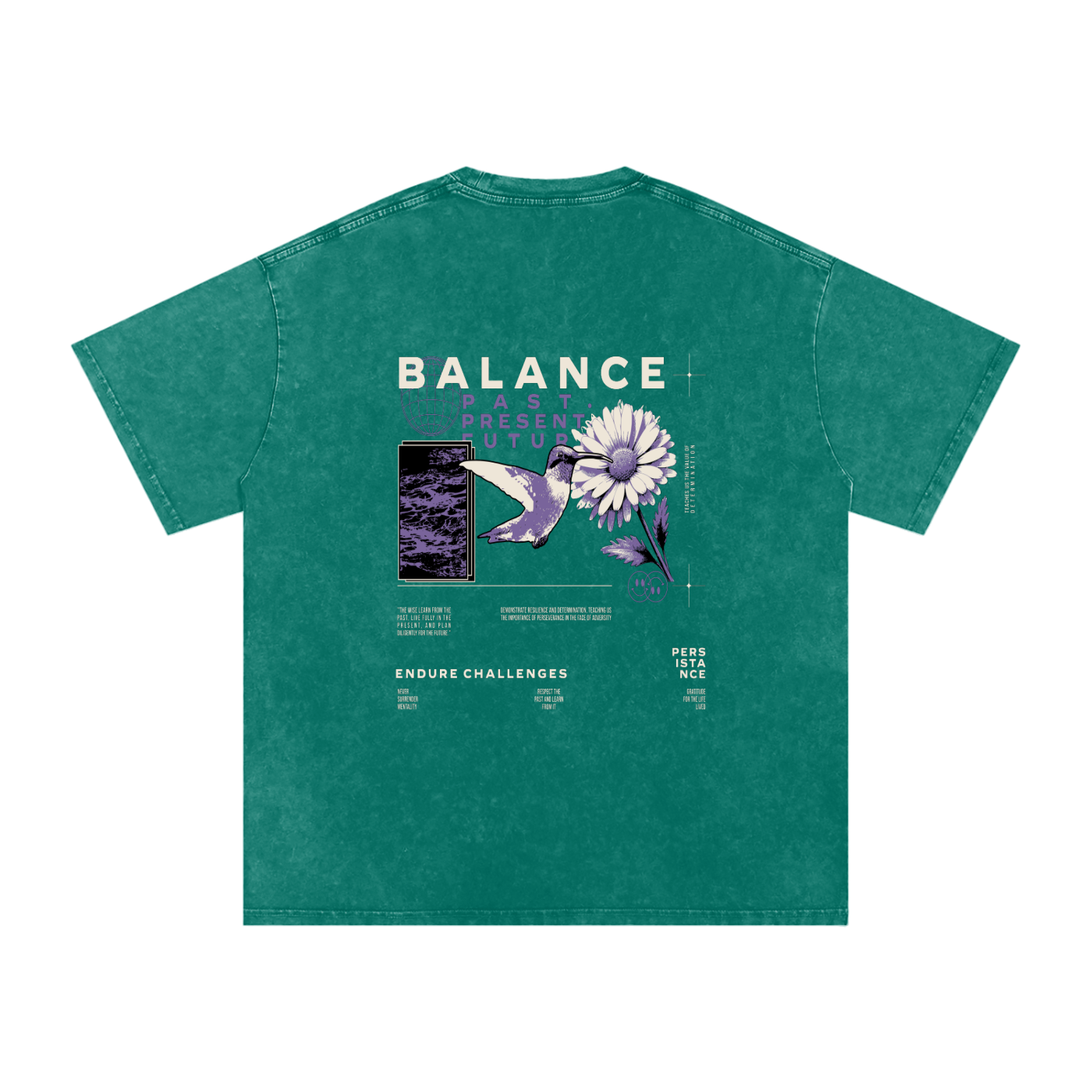 Acid Wash Oversize T-Shirt - 250 GSM