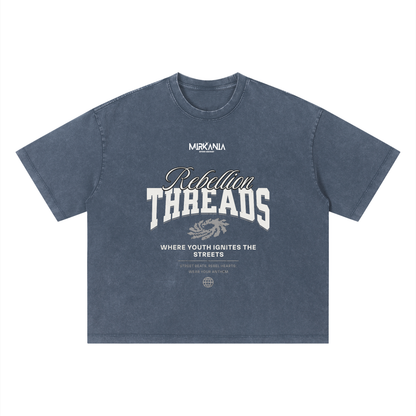 Unisex Vintage Wash Boxy T-Shirt