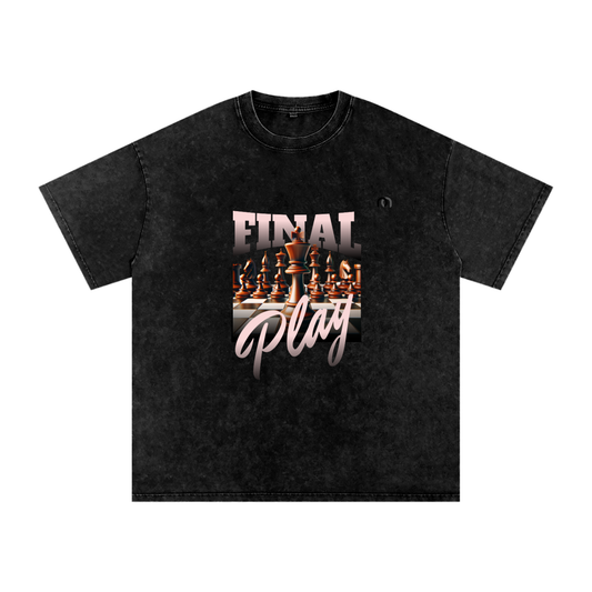 Acid Wash Oversize T-Shirt - 250 GSM