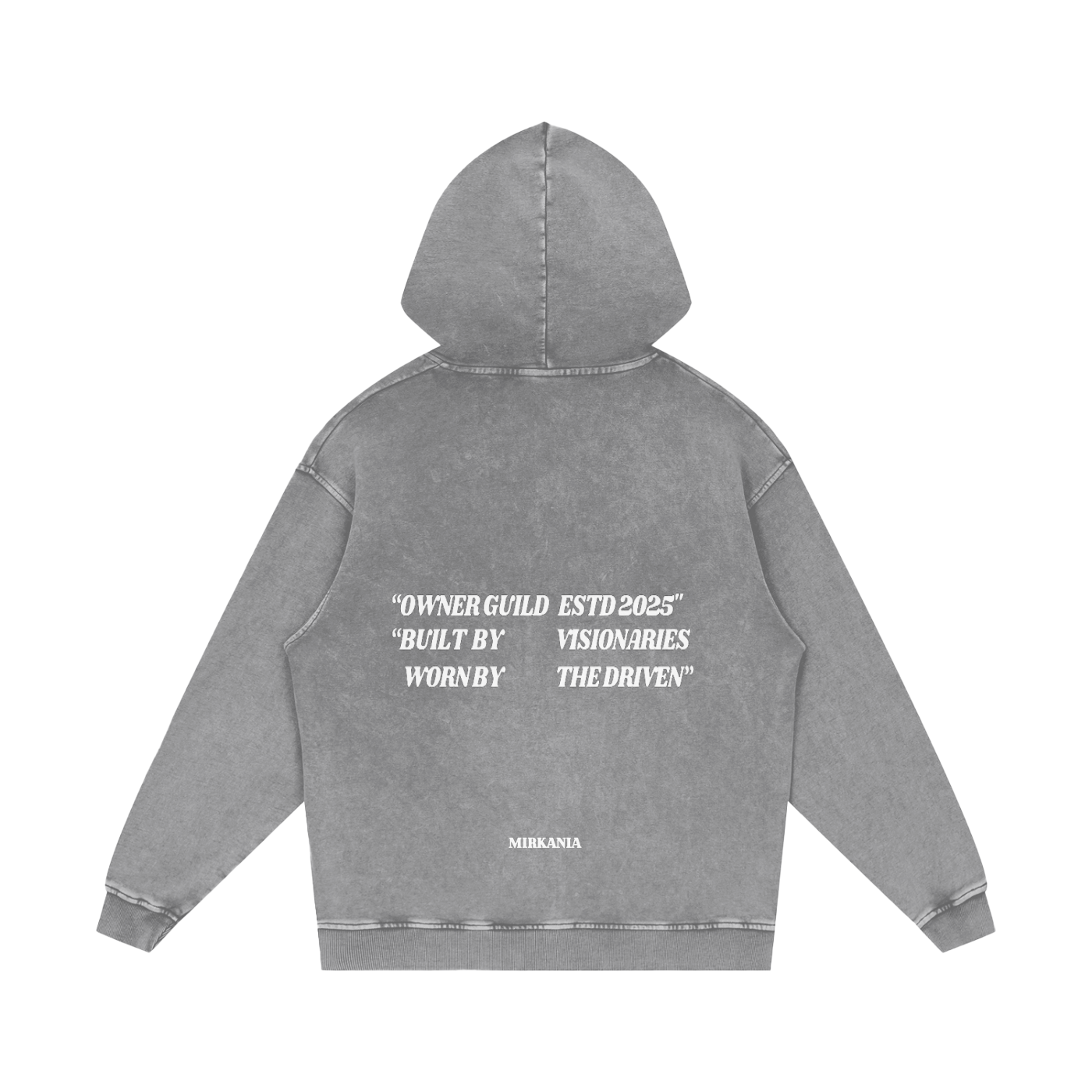 ODMPOD snow washed loose cotton hoodie, soft and cozy with a relaxed fit, featuring a hood and casual style.