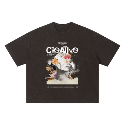 Unisex Vintage Wash Boxy T-Shirt