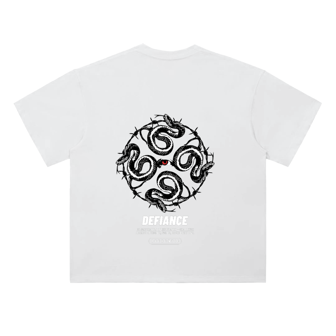 Heavyweight Drop Shoulder Cotton T-Shirt