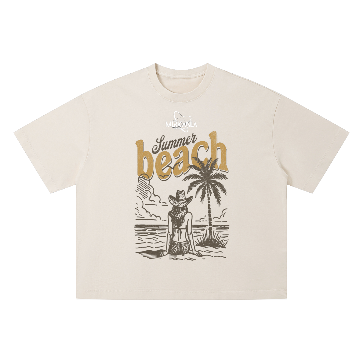 Unisex Vintage Wash Boxy T-Shirt