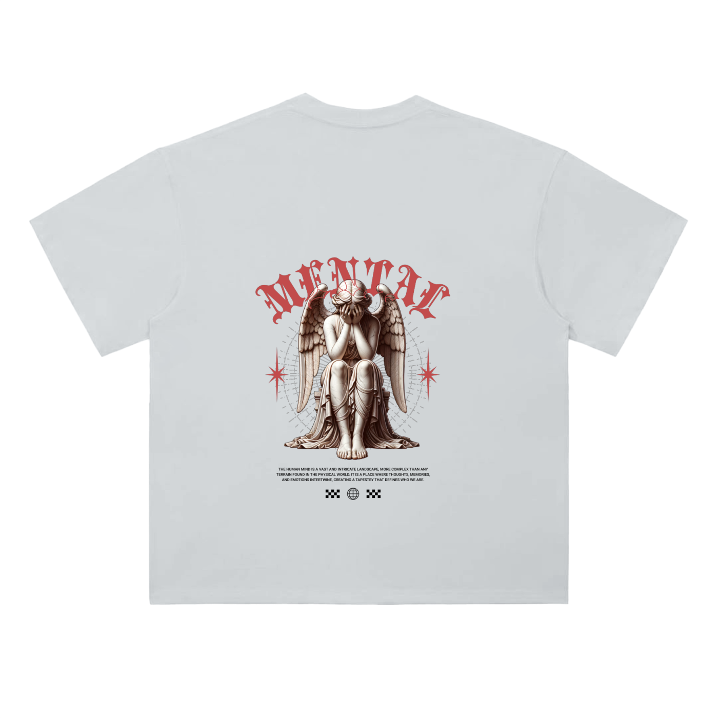 Heavyweight Drop Shoulder Cotton T-Shirt