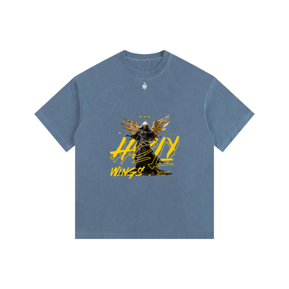 Vintage Washed Oversized Cotton T-Shirt