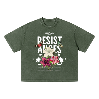 Unisex Vintage Wash Boxy T-Shirt