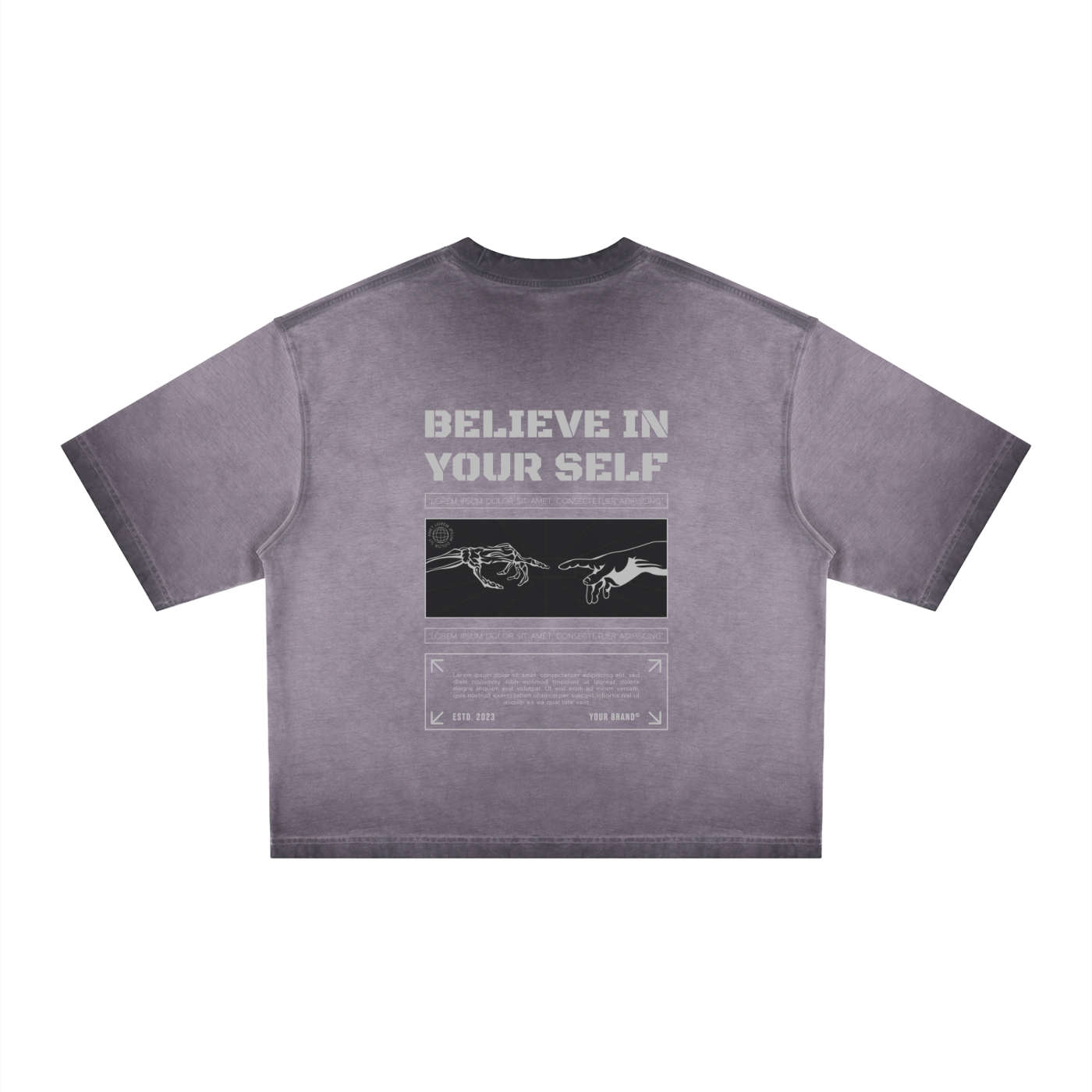 Unisex Reverse Dyed Boxy T-Shirt