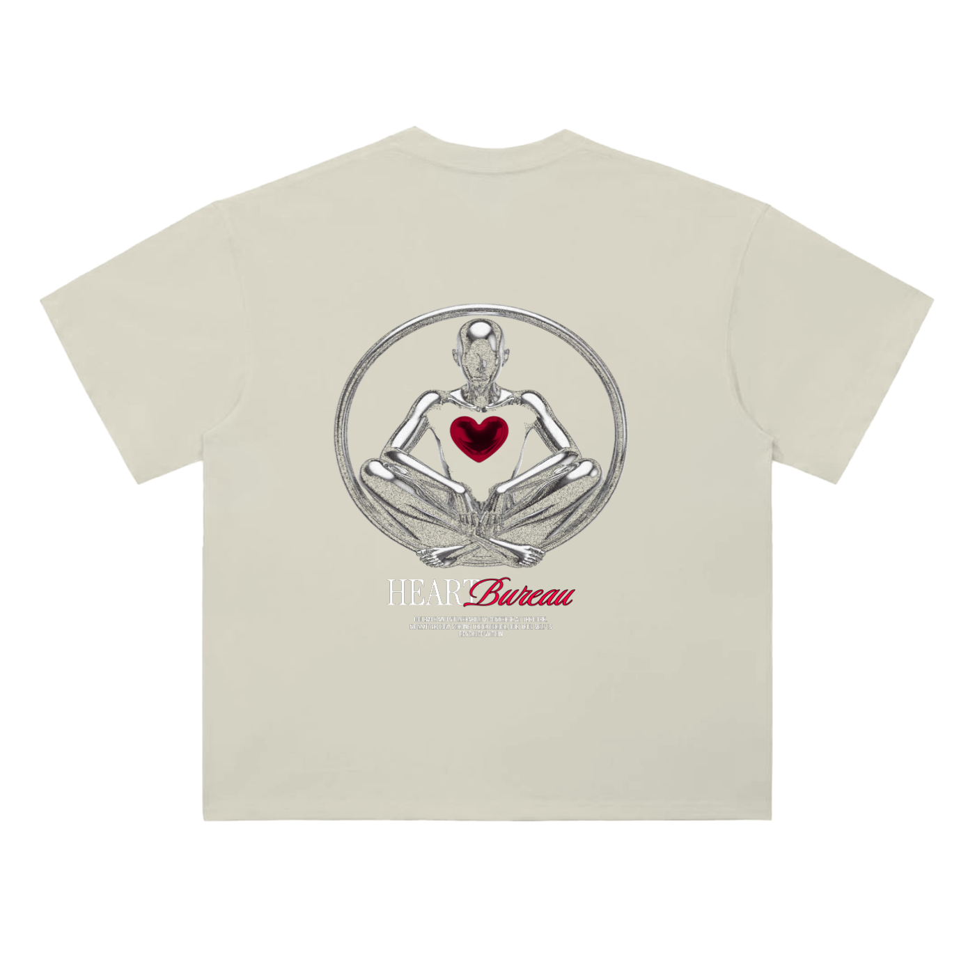 Heavyweight Drop Shoulder Cotton T-Shirt