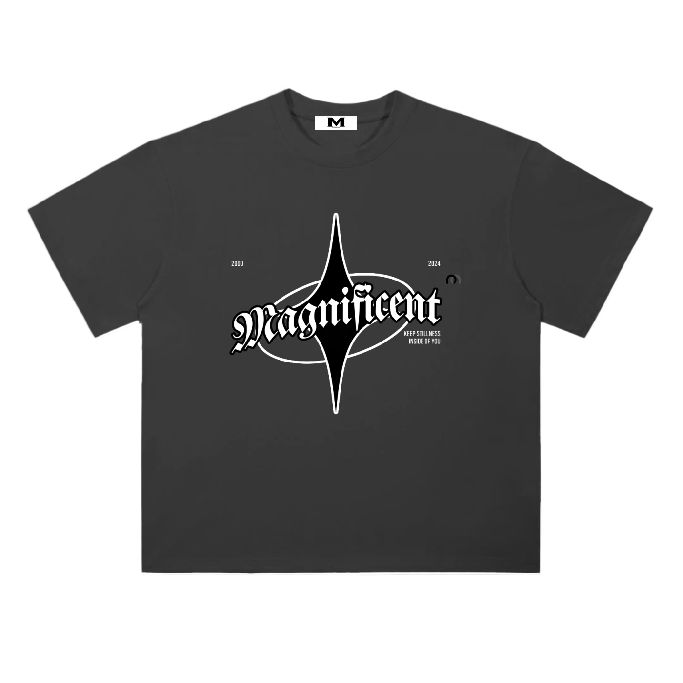 Heavyweight Drop Shoulder Cotton T-Shirt