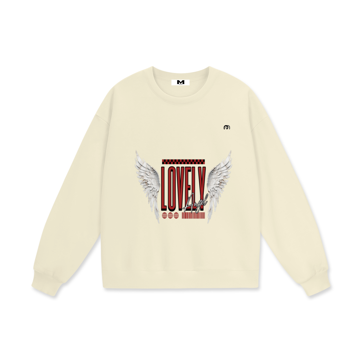 Streetwear Unisex Heavyweight Drop Shoulder Oversized Fleece Sweatshirt