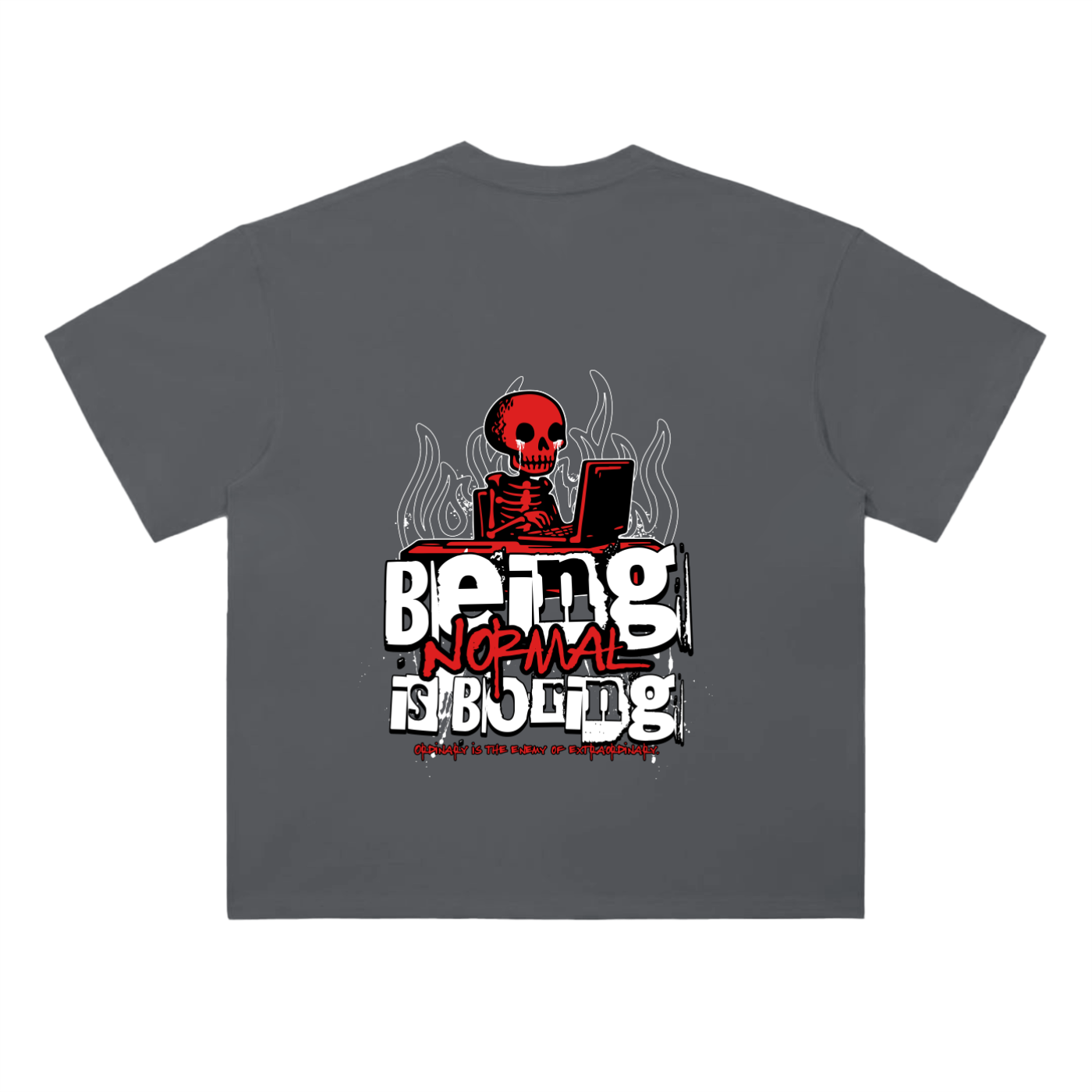 Heavyweight Drop Shoulder Cotton T-Shirt