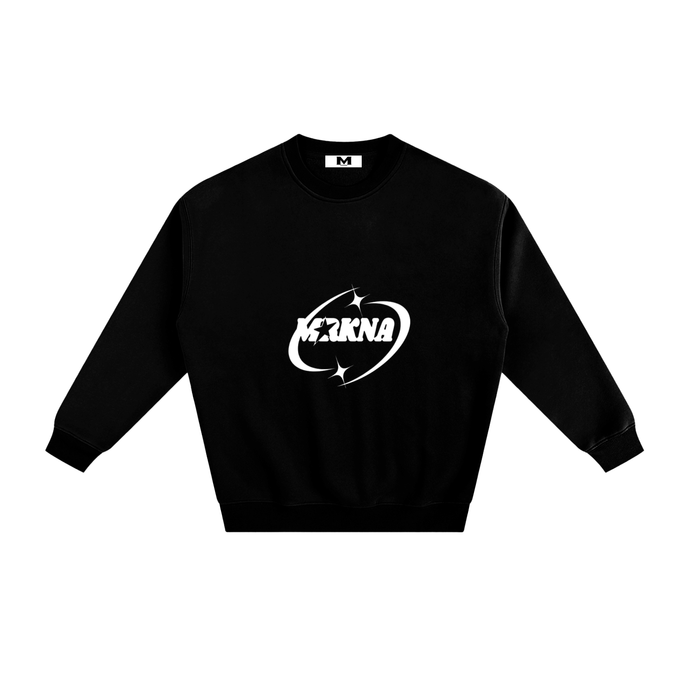 ODMPOD fleeced sweatshirt, cozy and soft with a comfortable fit, featuring a classic pullover design and warm fleece lining.