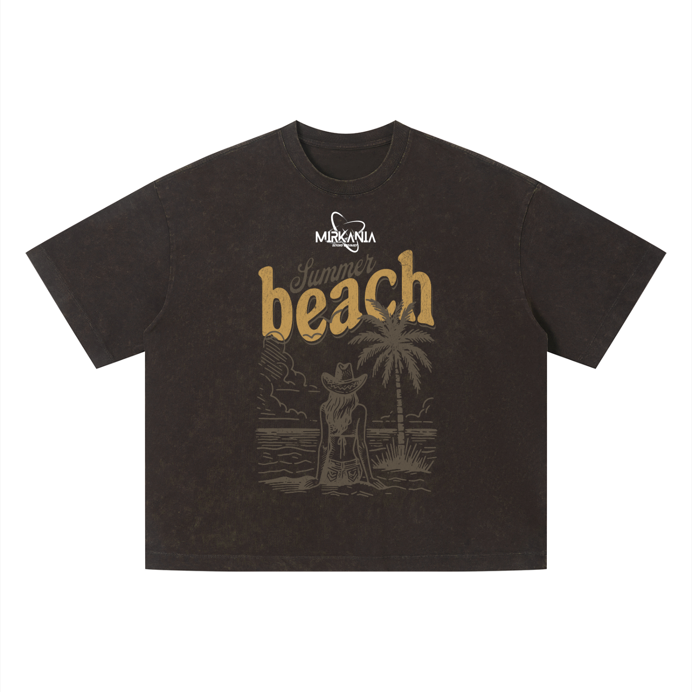 Unisex Vintage Wash Boxy T-Shirt