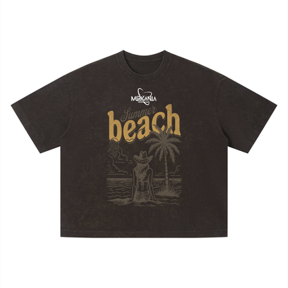 Unisex Vintage Wash Boxy T-Shirt