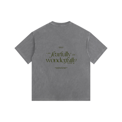 Vintage Washed Oversized Cotton T-Shirt