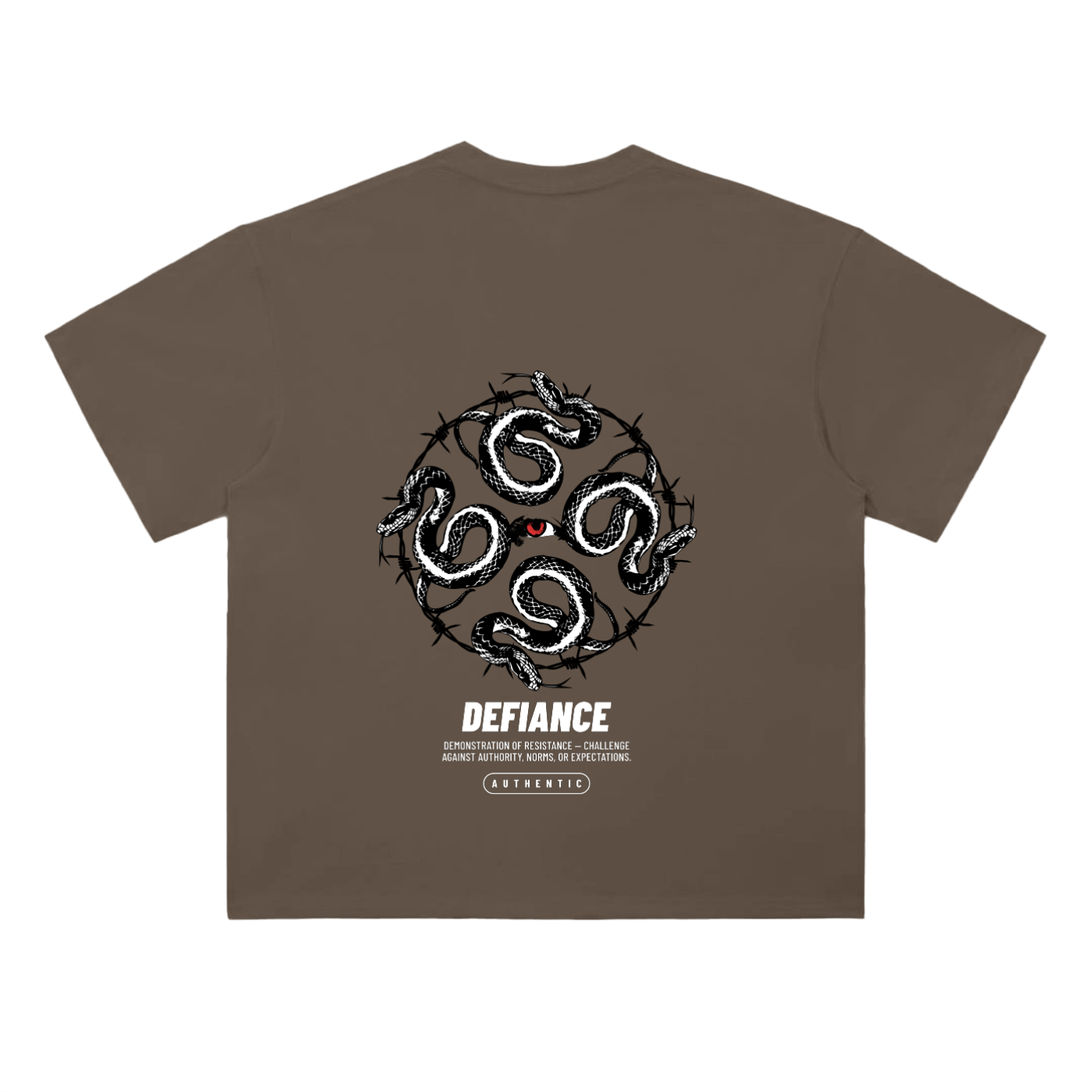 Heavyweight Drop Shoulder Cotton T-Shirt