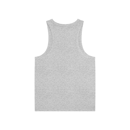 Odmpod Essential Performance Tank Top, black sleeveless athletic shirt with racerback design for active wear.