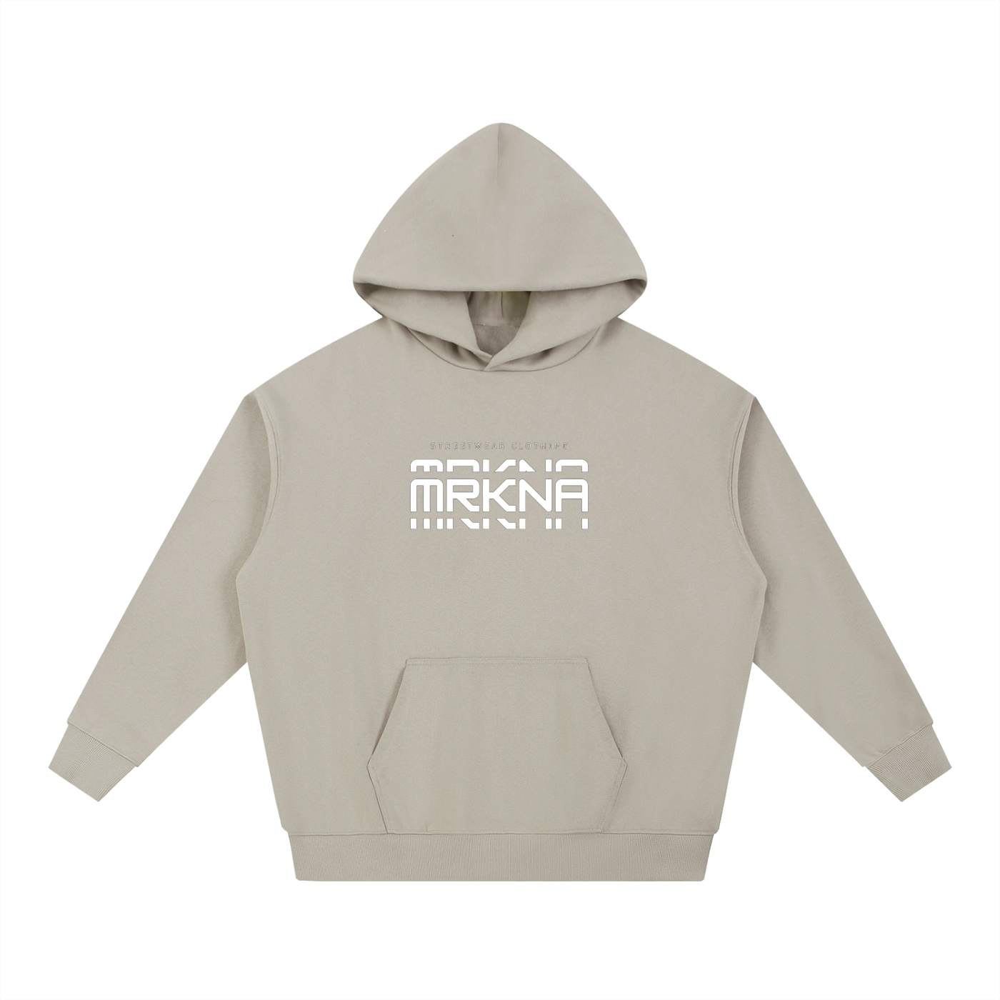 ODMPOD Essential Heavyweight hoodie in gray, featuring a comfortable fit and soft fabric for casual wear.