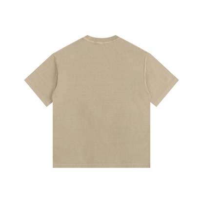 Vintage Washed Oversized Cotton T-Shirt