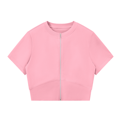 Women’s Paneling Full Zip T-Shirt