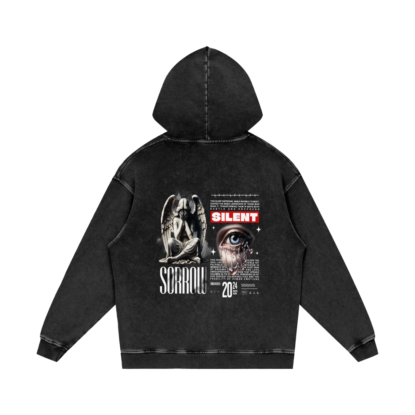 Acid Wash Oversize Hoodie - 420 GSM
