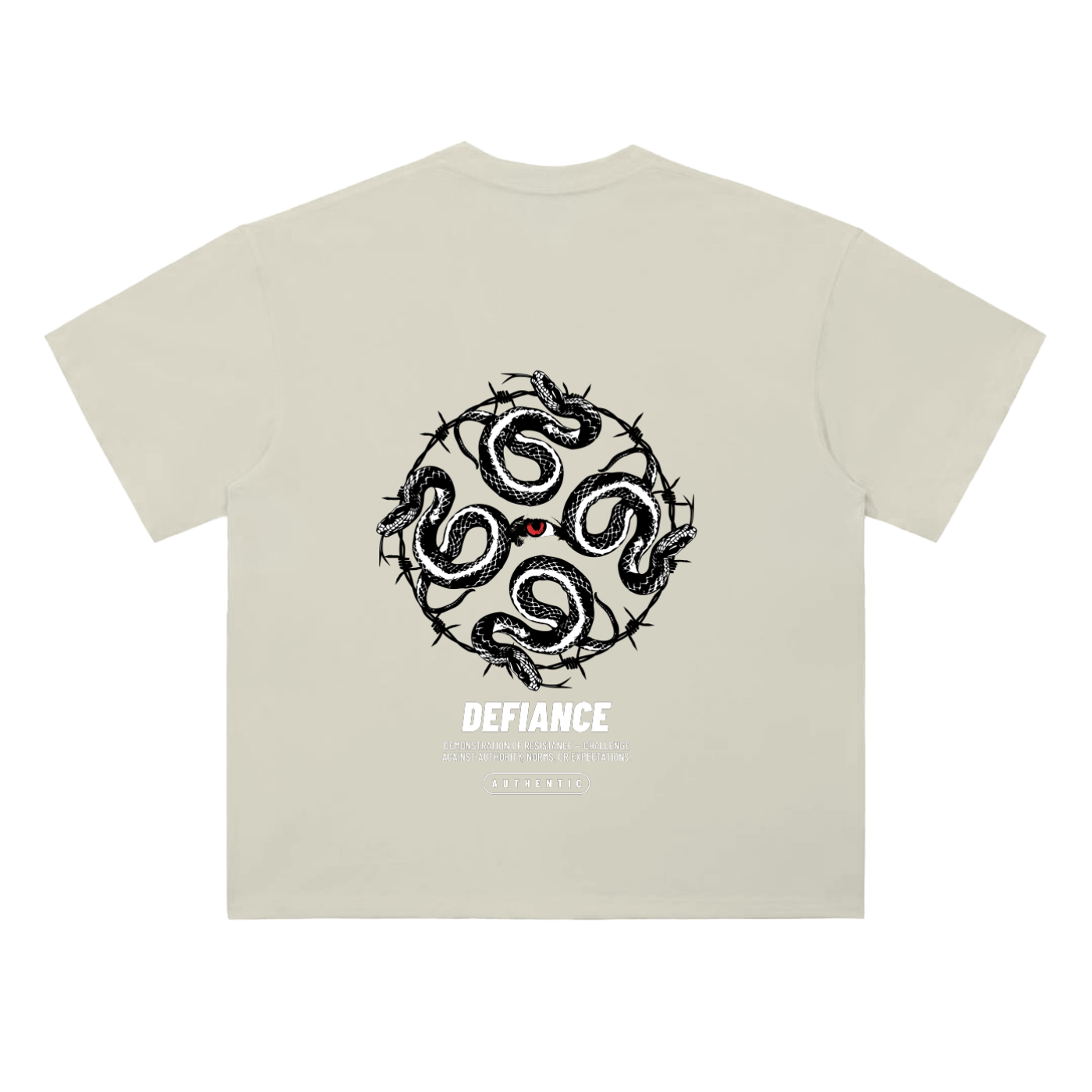 Heavyweight Drop Shoulder Cotton T-Shirt