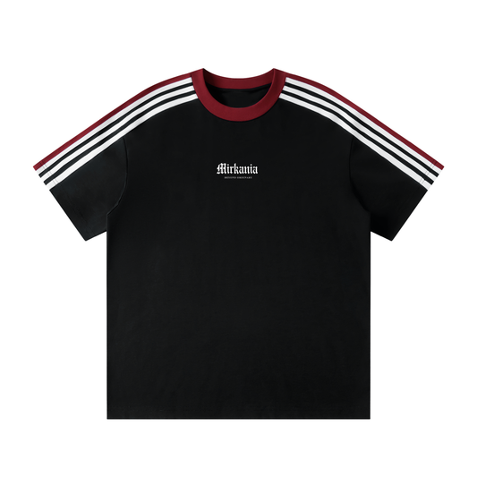 Unisex Colorblock Striped T-Shirt