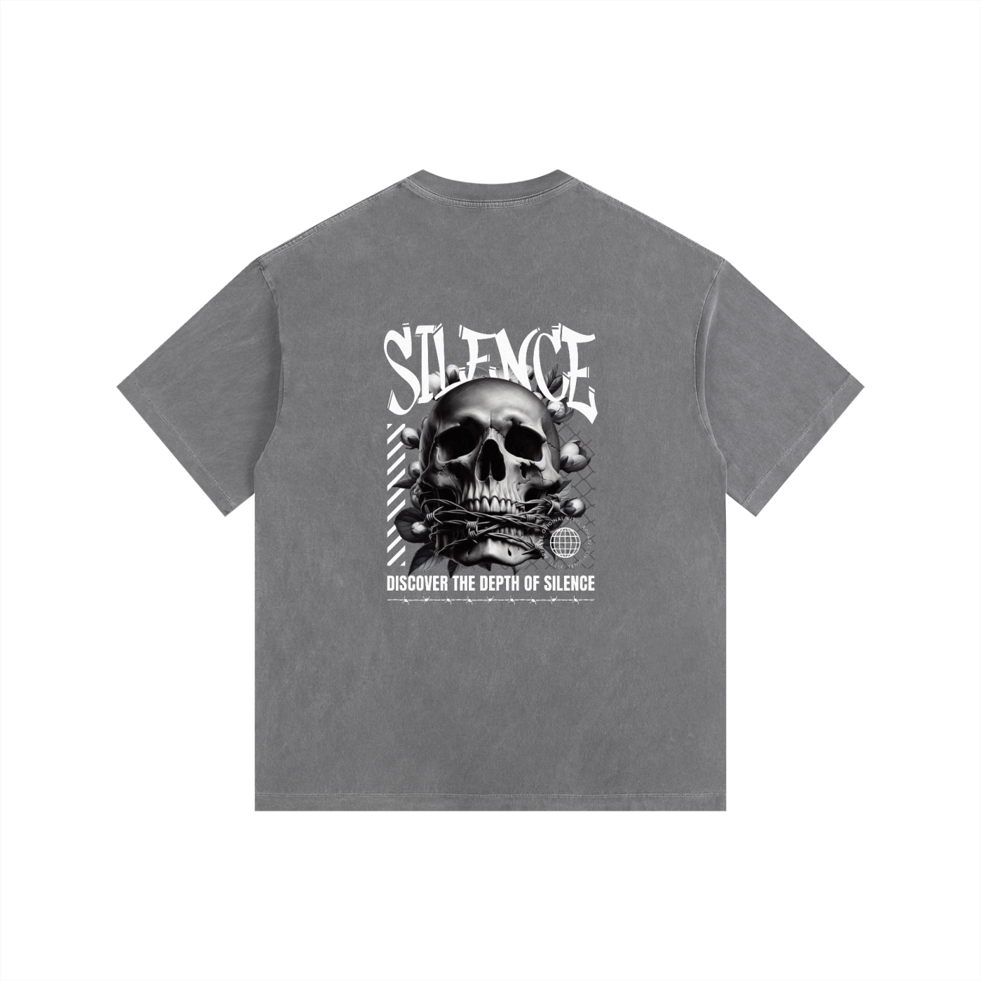 Vintage Washed Oversized Cotton T-Shirt