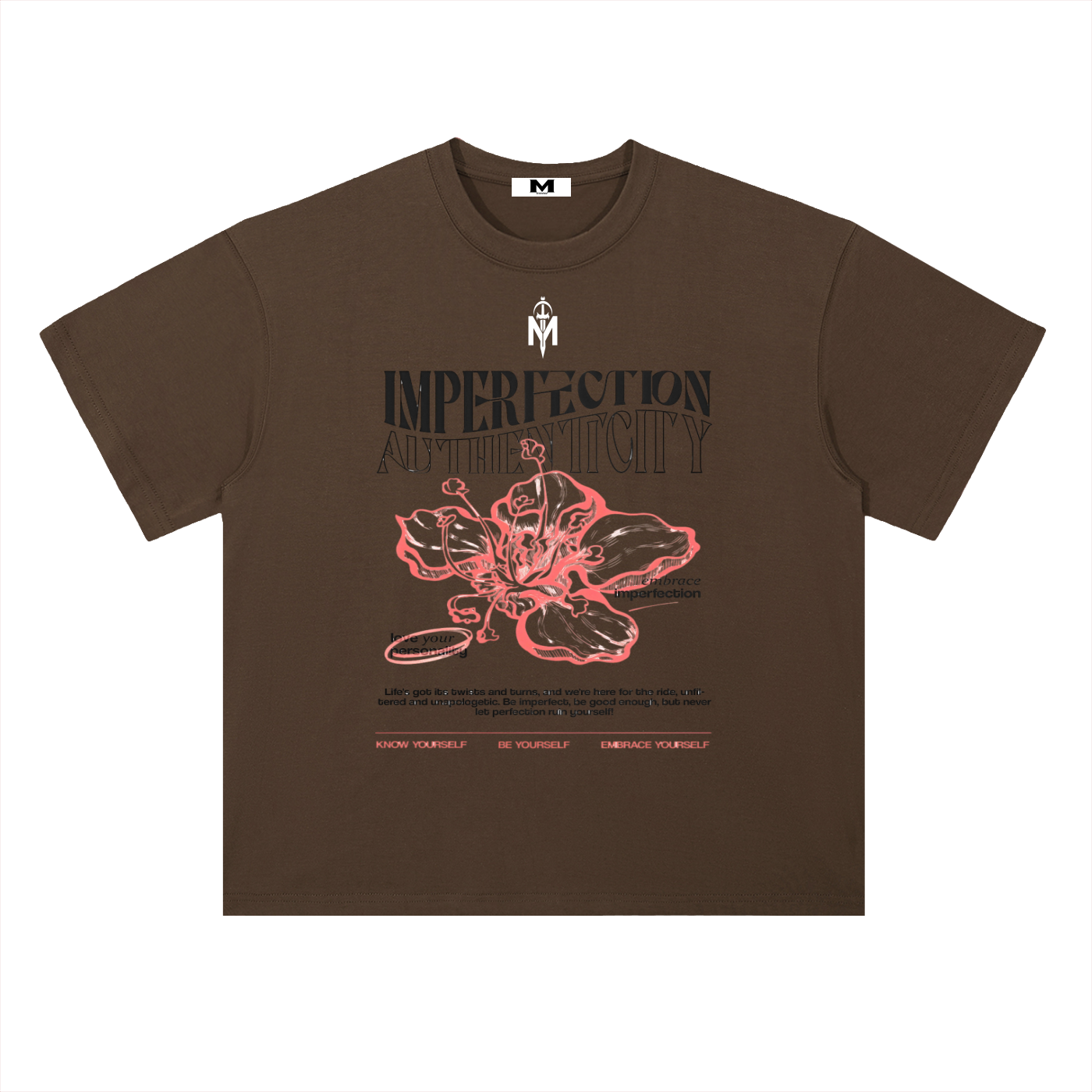 Heavyweight Drop Shoulder Cotton T-Shirt