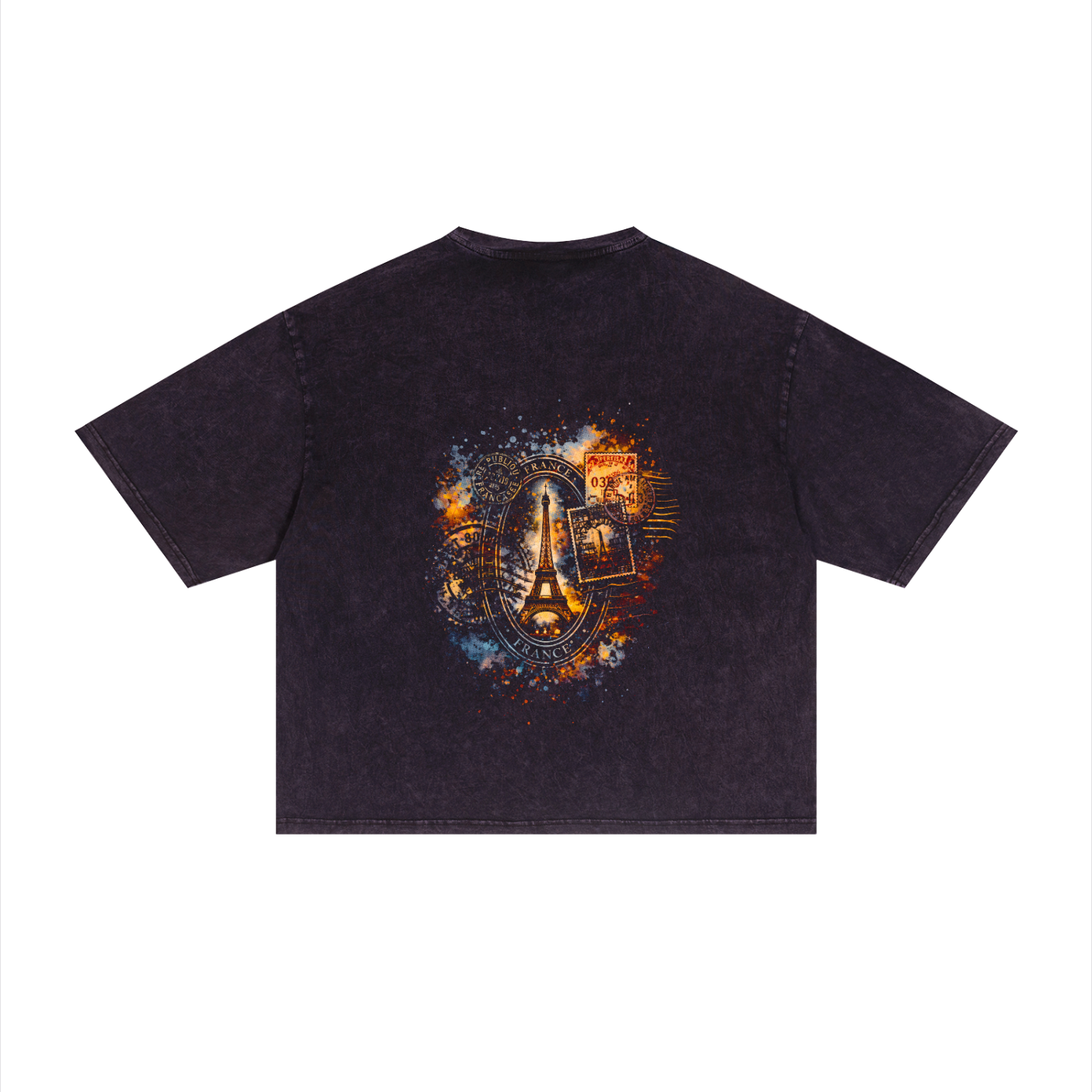 Unisex Mineral Wash Boxy T-Shirt