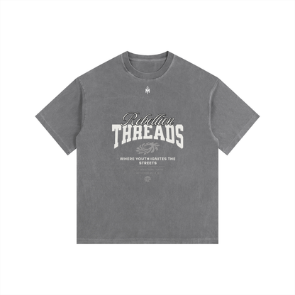 Vintage Washed Oversized Cotton T-Shirt